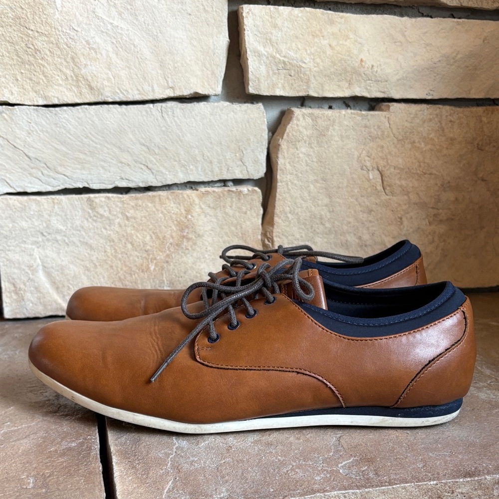 Aldo Men’s Casual Lace-Up Shoes in Brown (size 10)